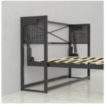 Murphy Bed, Queen Size, Walnut | Leto Muro - Image 7