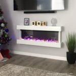 Touchstone Chesmont White 50″ Wall Mount 3-Sided Smart Electric Fireplace (Alexa/Google Compatible) 80033 - Image 6