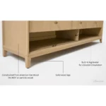 Ancerre 84” Momo Bathroom Vanity Oak Double Sinks VTS-Momo-84-Oak-WQZ - Image 10