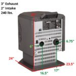 ComfortBilt Pellet Stove HP21-Black-SS - Image 5