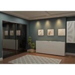 Twin/Twin XL Simple Horizontal Murphy Wall Bed | Multimo Beds - Image 13