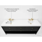 Ancerre 84” Momo Bathroom Vanity Oak Double Sinks VTS-Momo-84-Oak-WQZ - Image 18