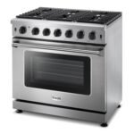 Thor Kitchen 36” Gas Range in Stainless Steel LRG3601U - Image 3