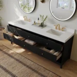Ancerre 84” Momo Bathroom Vanity Oak Double Sinks VTS-Momo-84-Oak-WQZ - Image 26