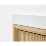 Ancerre 84” Momo Bathroom Vanity Oak Double Sinks VTS-Momo-84-Oak-WQZ - Image 13