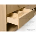 Ancerre 84” Momo Bathroom Vanity Oak Double Sinks VTS-Momo-84-Oak-WQZ - Image 11