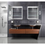 Krugg 24” x 30” LED Medicine Cabinet with Dimmer & Defogger LEFT HINGE - Image 7