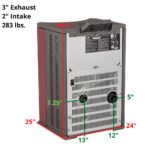 ComfortBilt HP22-N SS Pellet Stove Brown - Image 5
